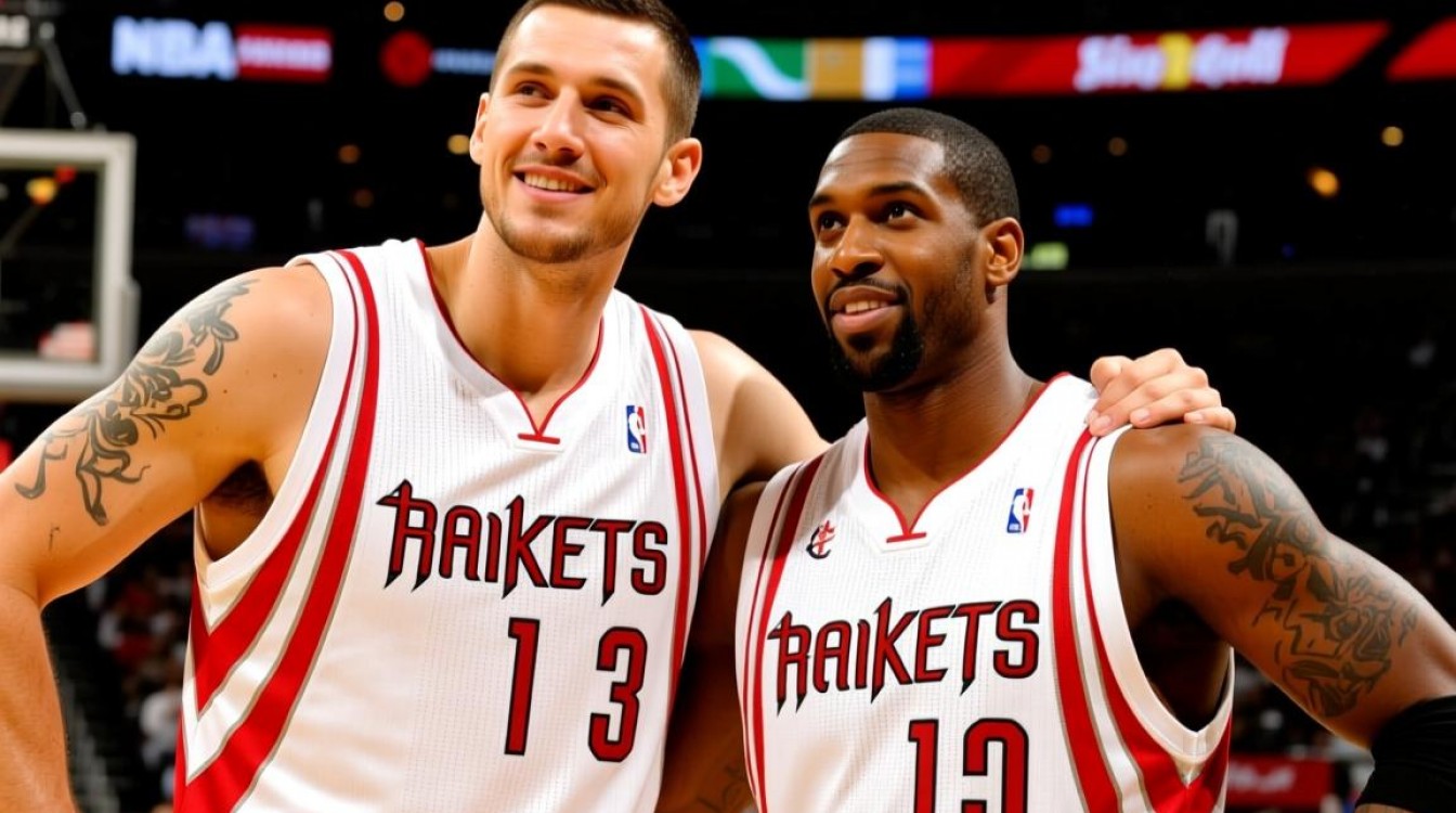 姚麦时期火箭阵容图有哪些经典瞬间?-图2 姚麦时期火箭阵容图有哪些经典瞬间?-图2