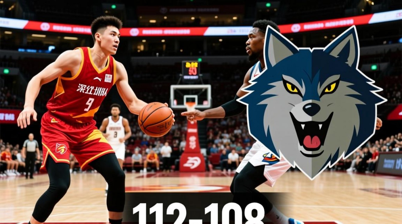 深圳勇士队森林狼谁赢了？最终比分结果如何？-图2