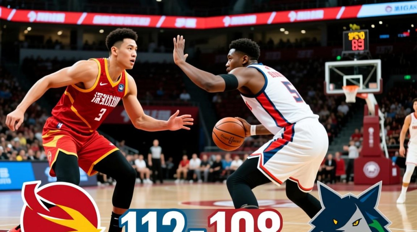 深圳勇士队森林狼谁赢了？最终比分结果如何？-图3