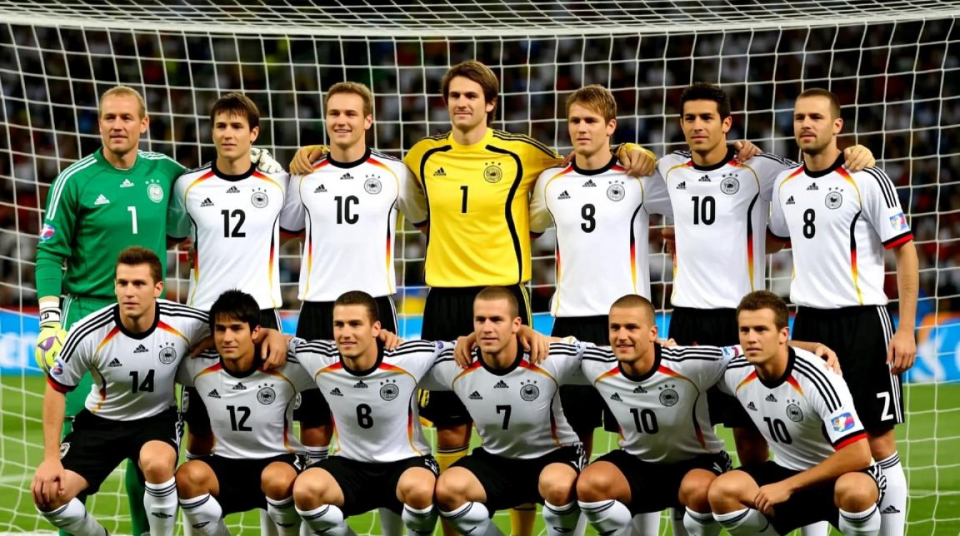 2008欧洲杯德国阵容有哪些核心球员?战术打法如何?-图1 2008欧洲杯德国阵容有哪些核心球员?战术打法如何?-图1