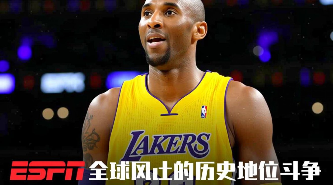 ESPN排名低?科比历史地位被低估了吗?-图3 ESPN排名低?科比历史地位被低估了吗?-图3