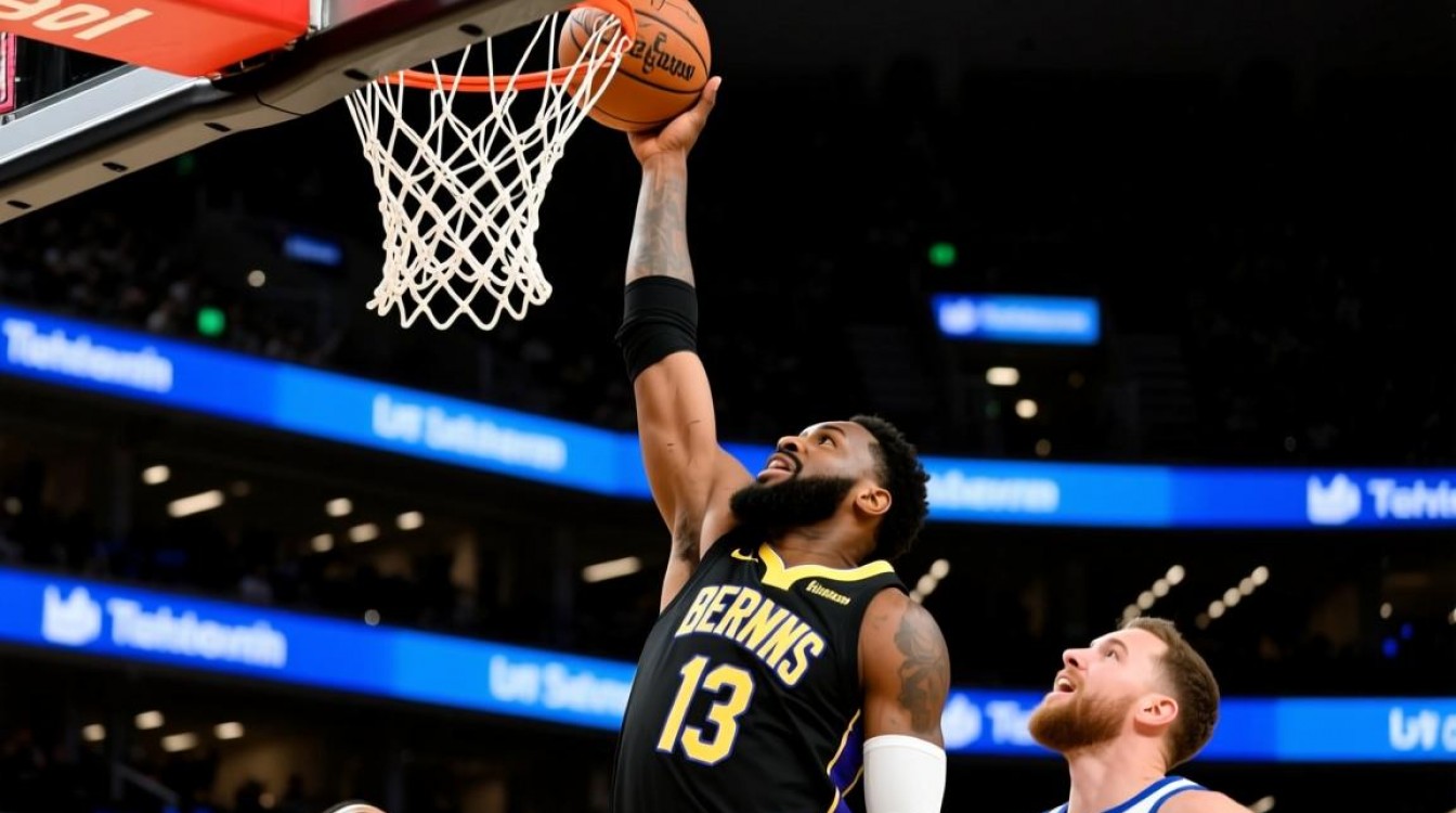 贝恩斯防守差还是身高不够，为何总成隔扣背景板？-图1