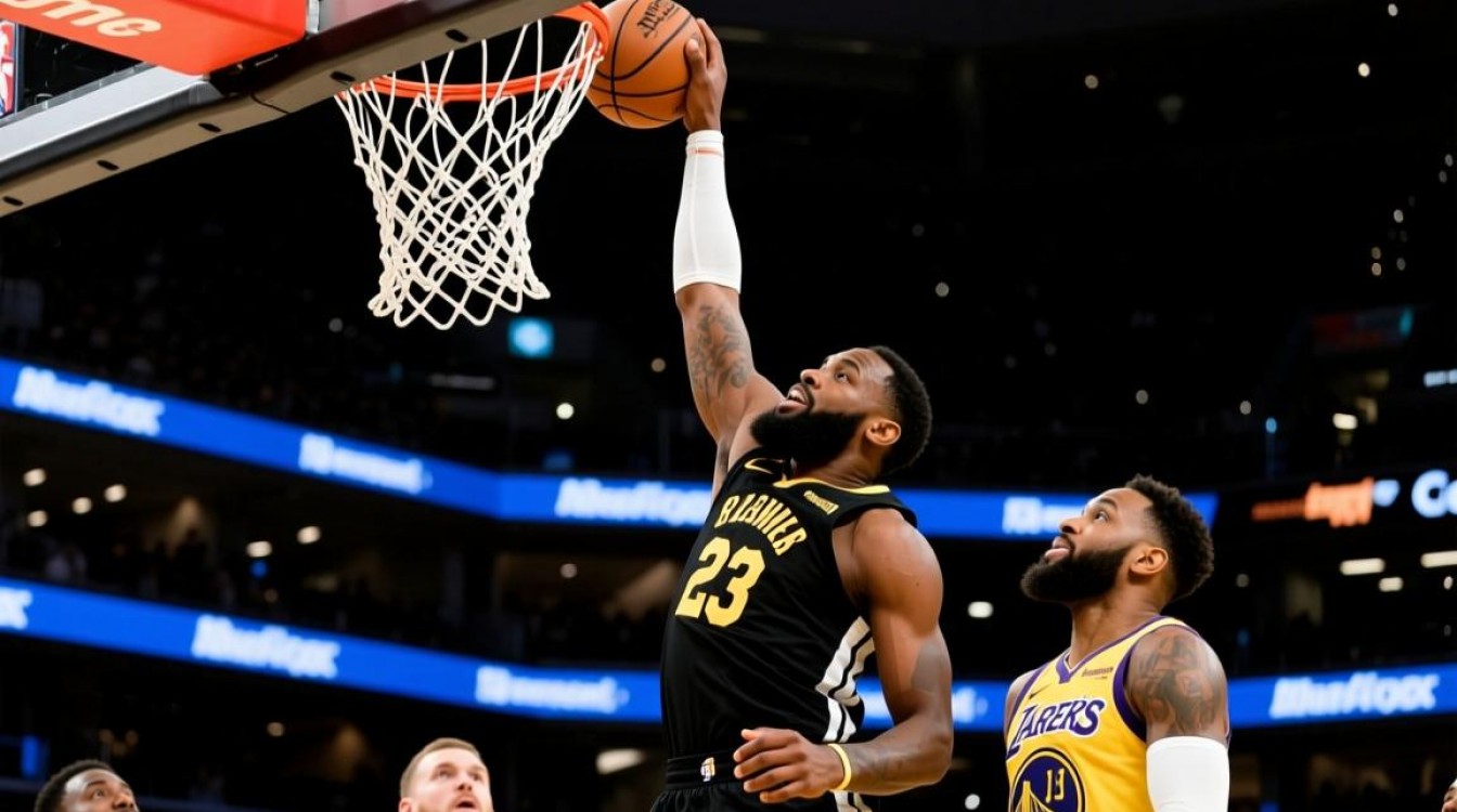 贝恩斯防守差还是身高不够，为何总成隔扣背景板？-图3