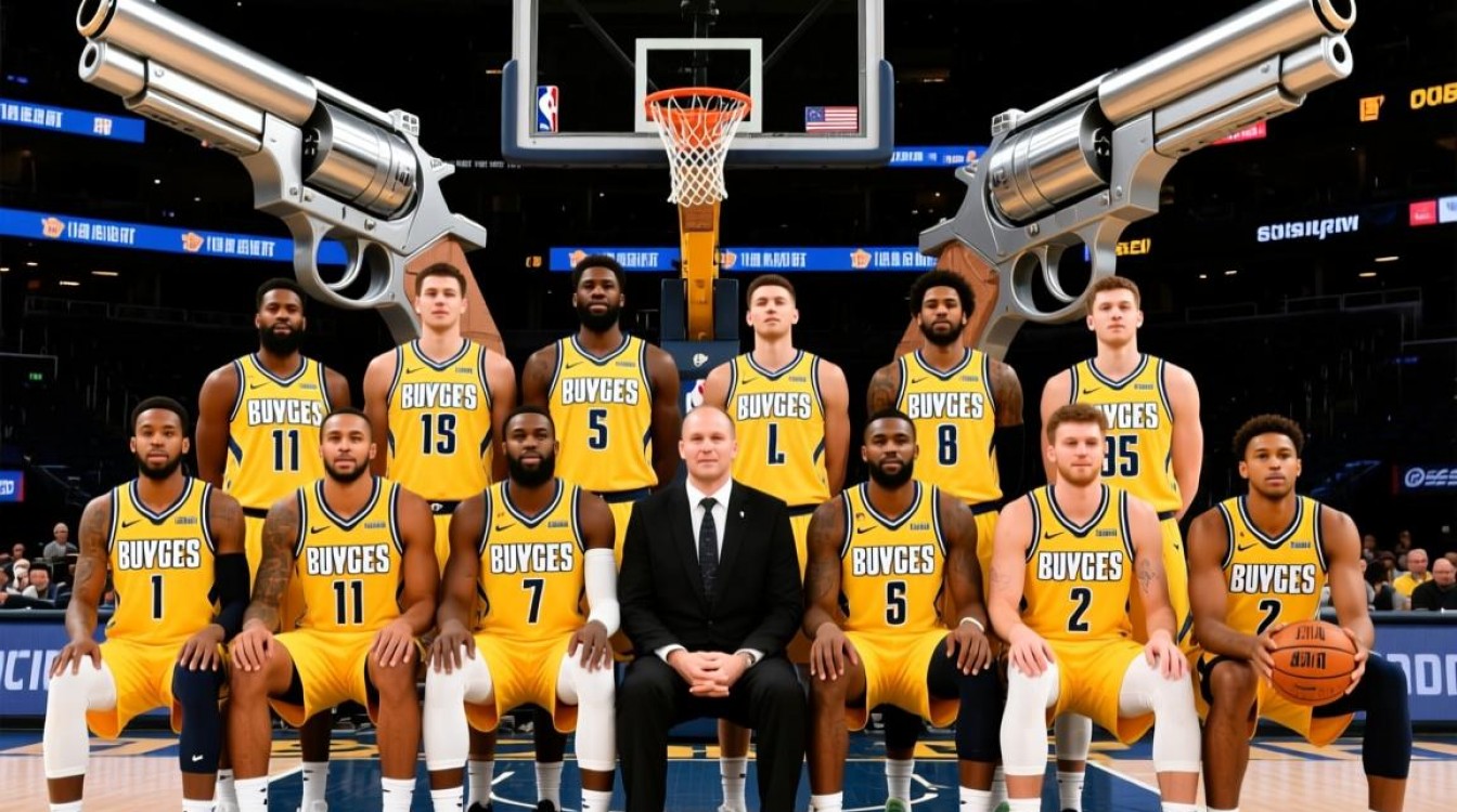 0708赛季掘金队阵容有哪些核心球员及战术打法？-图1