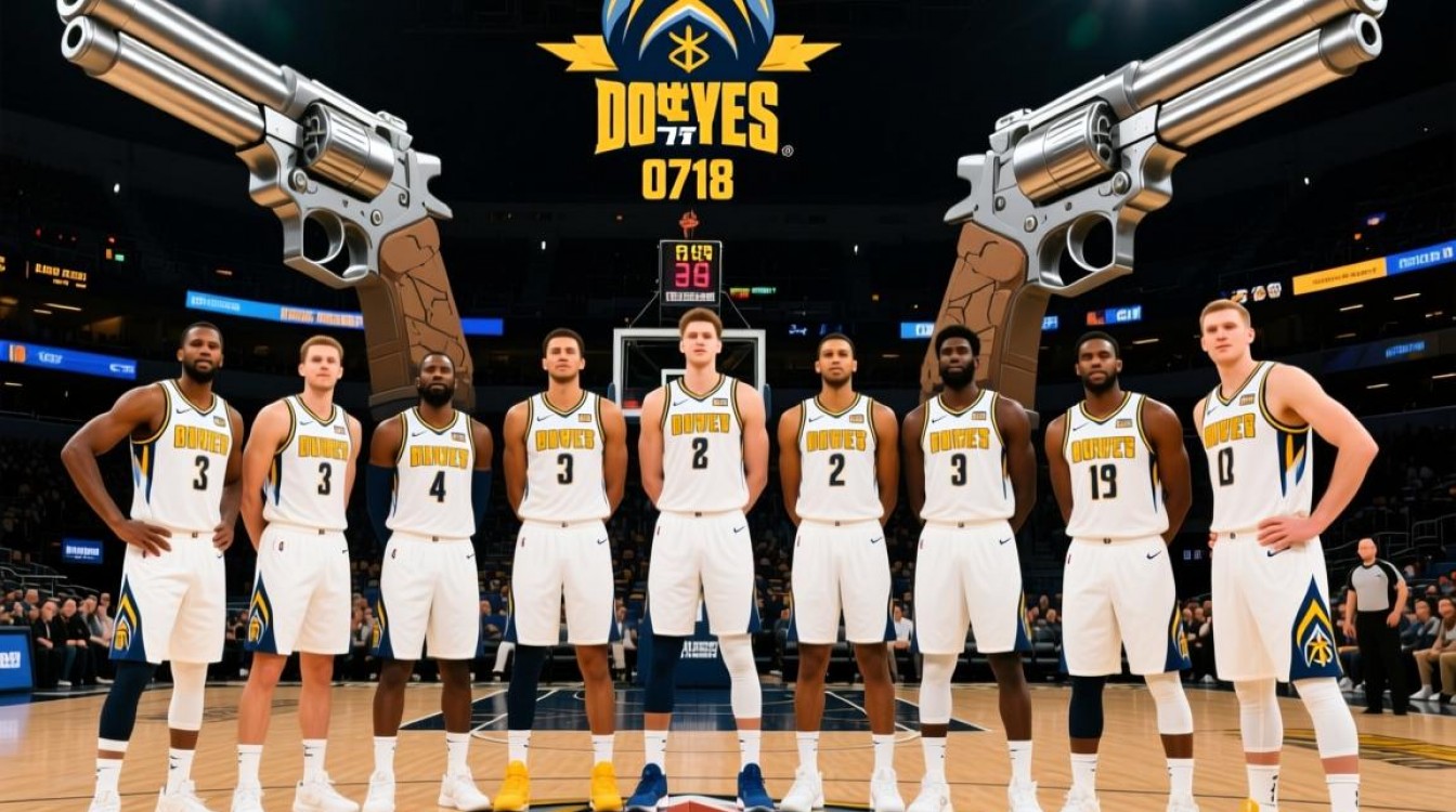 0708赛季掘金队阵容有哪些核心球员及战术打法？-图2