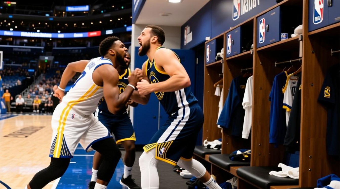NBA冲突后球员为何纷纷跑回更衣室?背后原因引深思-图3 NBA冲突后球员为何纷纷跑回更衣室?背后原因引深思-图3
