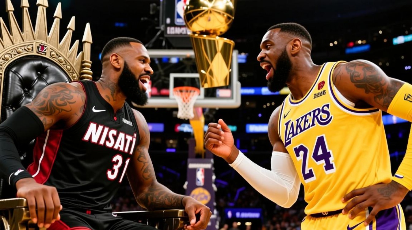 NBA总决赛热火VS湖人,最终哪支队伍笑到最后?-图2 NBA总决赛热火VS湖人,最终哪支队伍笑到最后?-图2