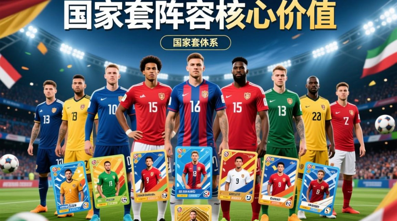 FIFA Online3国家套阵容怎么搭配最强？低预算平民怎么配？-图3