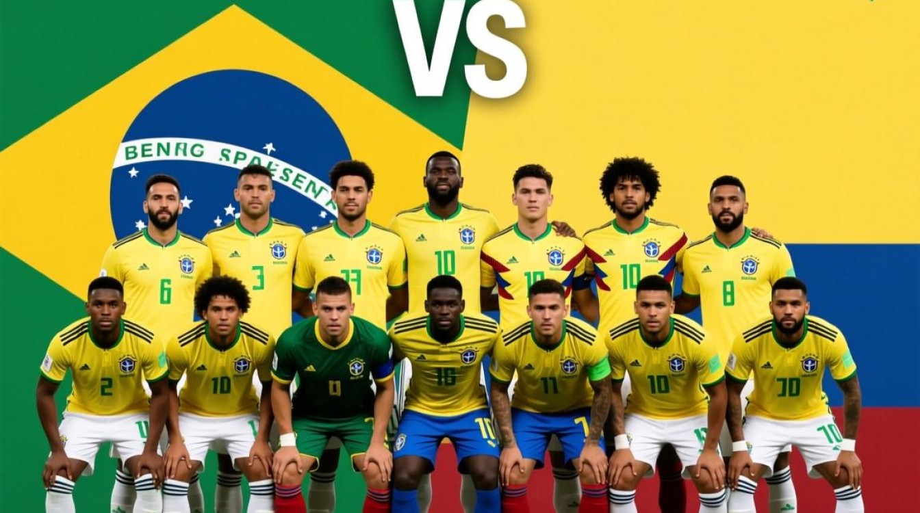 巴西vs哥伦比亚首发阵容谁更强？关键球员对决看点解析-图2