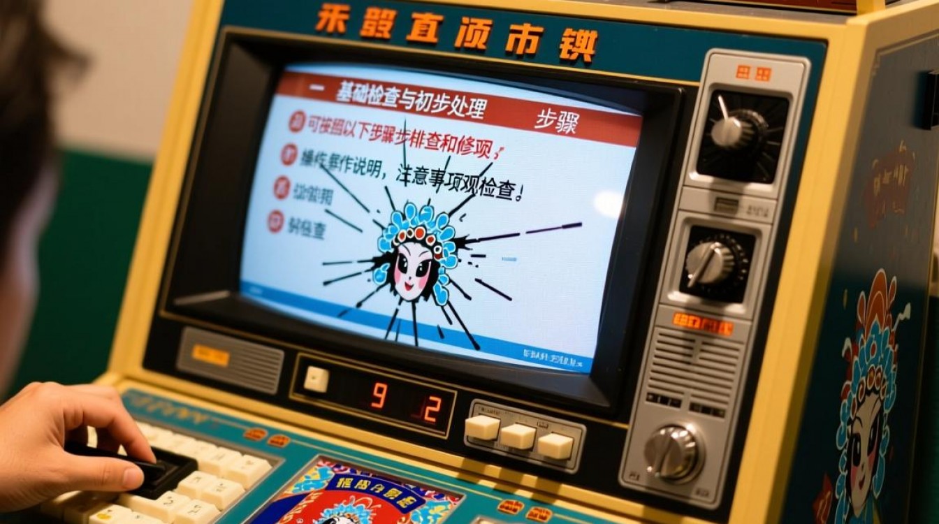 先科唱戏机白屏怎么修-图1