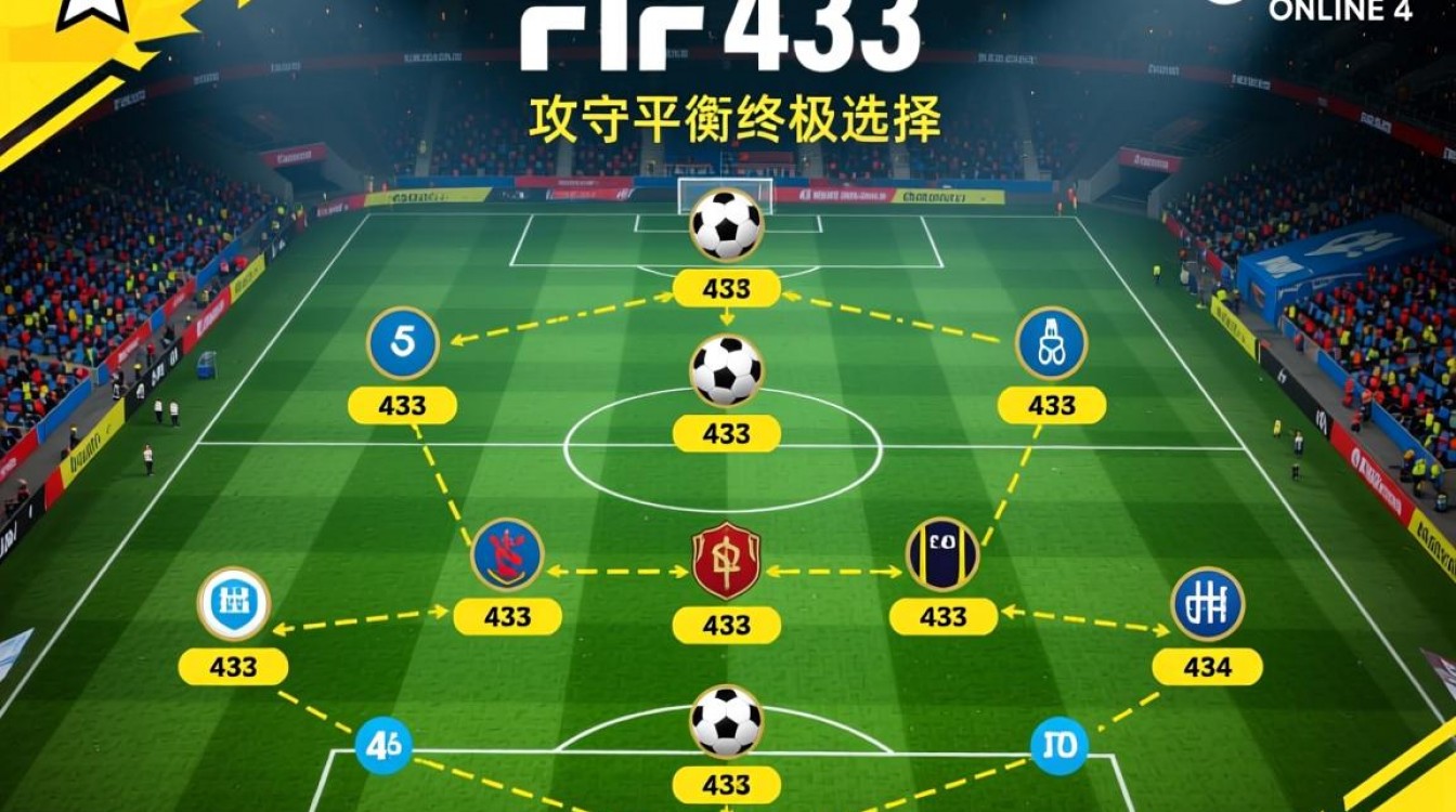 FIFAOL4 433阵容怎么搭配？新手必看最强推荐攻略-图1