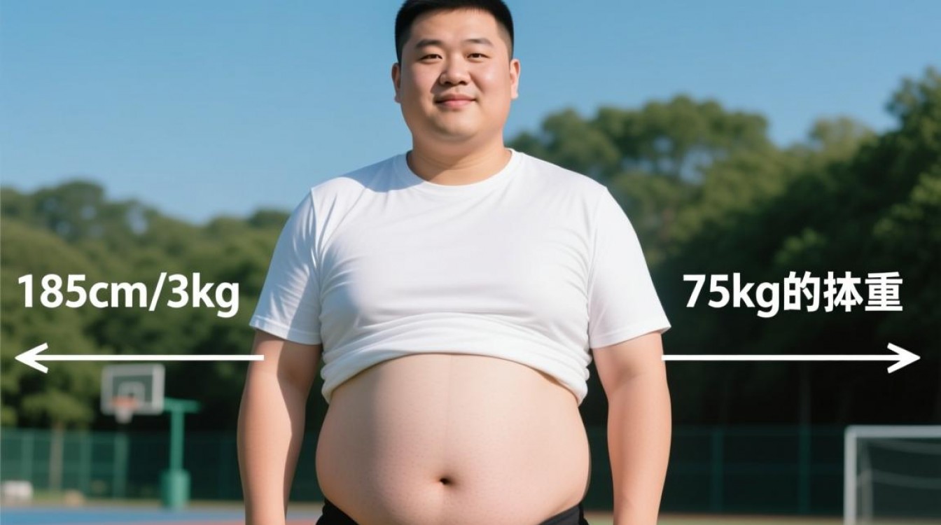 185cm75kg体重正常,为什么肚腩却明显?-图1 185cm75kg体重正常,为什么肚腩却明显?-图1