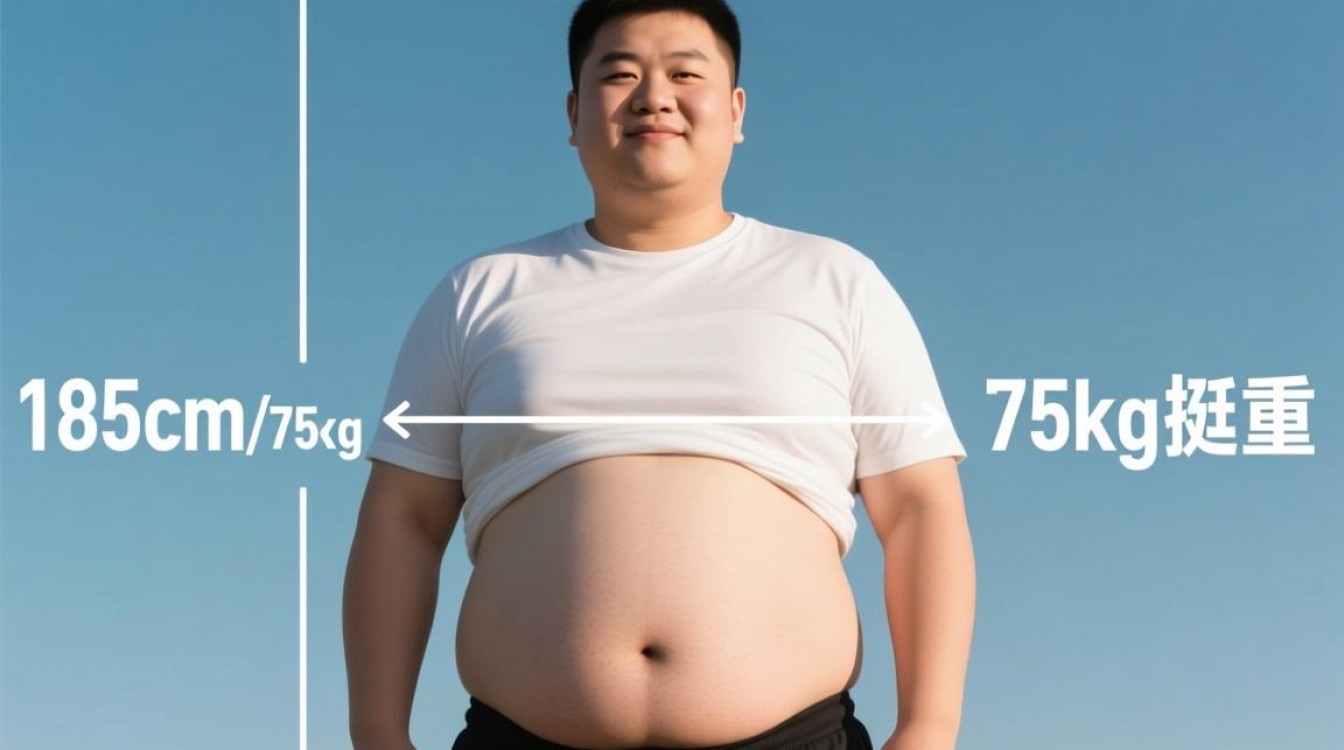 185cm75kg体重正常,为什么肚腩却明显?-图2 185cm75kg体重正常,为什么肚腩却明显?-图2