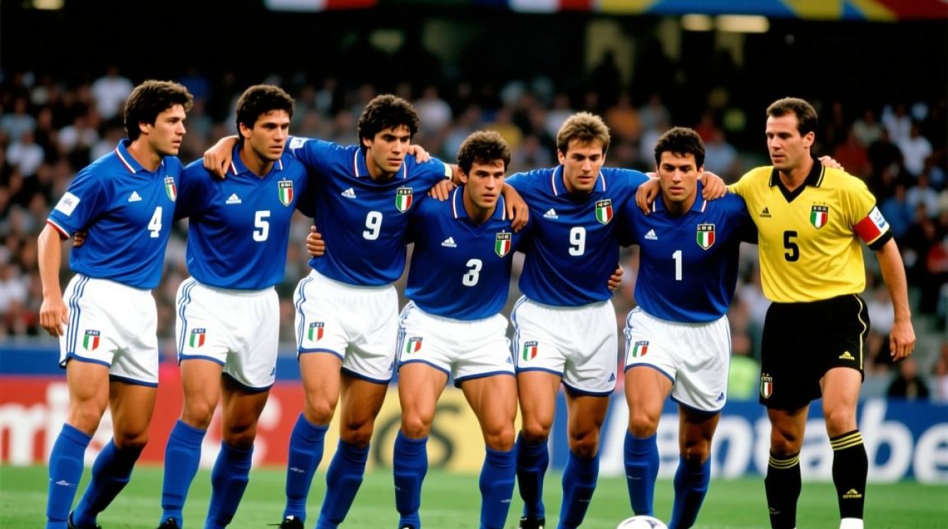 98年意大利主力阵容有哪些核心球员？战术打法有何特点？-图1