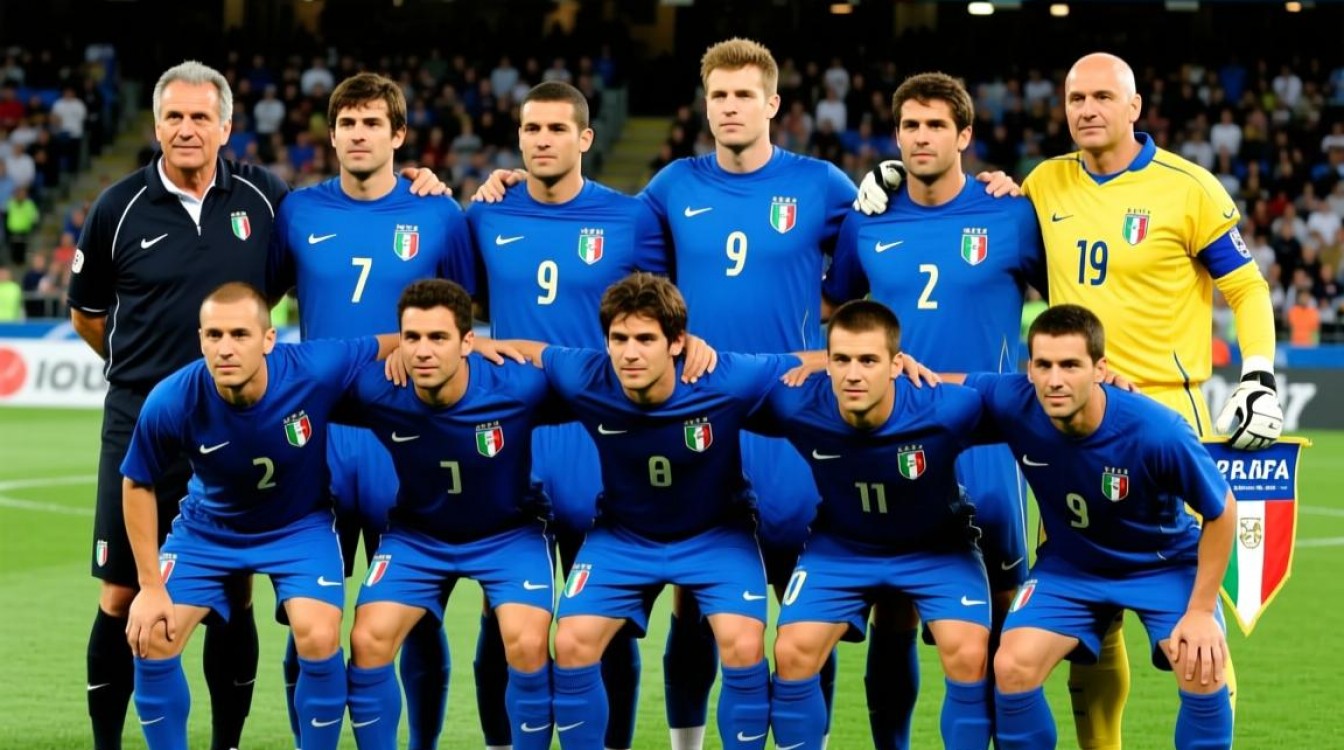 意大利2004欧洲杯阵容有哪些关键球员与战术亮点？-图1