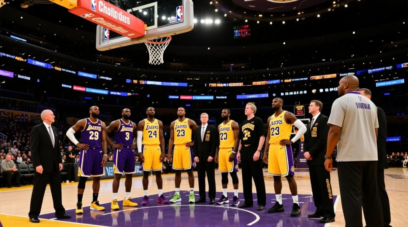 湖人季后赛首发阵容名单具体是谁？-图2