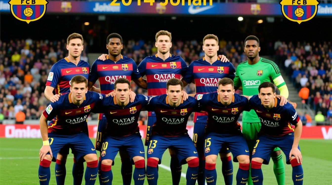 14年巴萨阵容图片，MSN领衔的梦三王朝巅峰阵容有多强？-图3