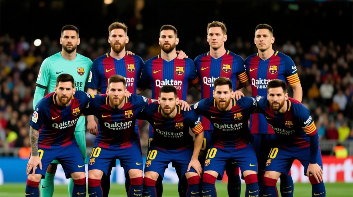 梅西身边的阵容到底有多强？-图1