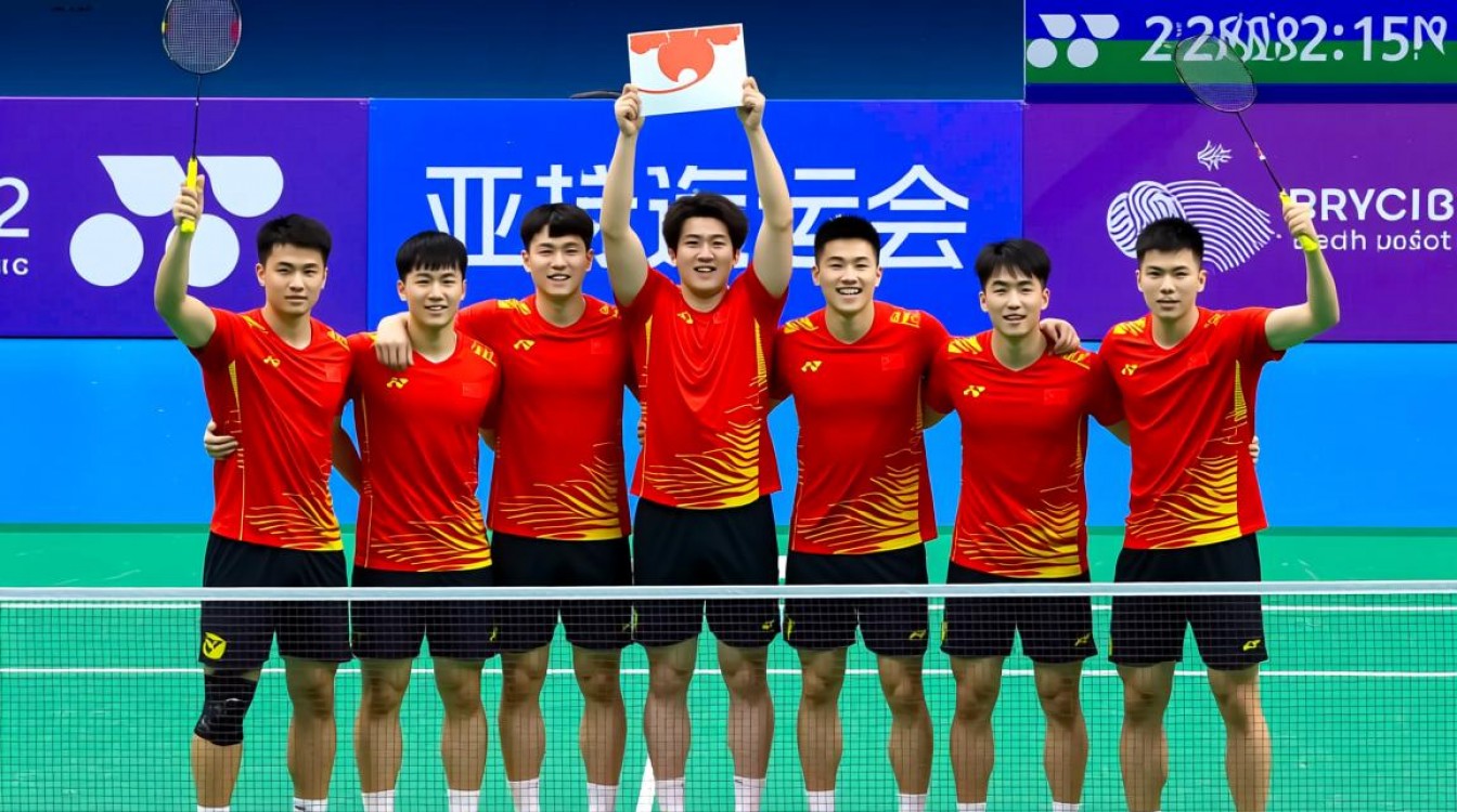 亚运会羽毛球男团决赛赢了没？昨晚比赛结果如何？-图2