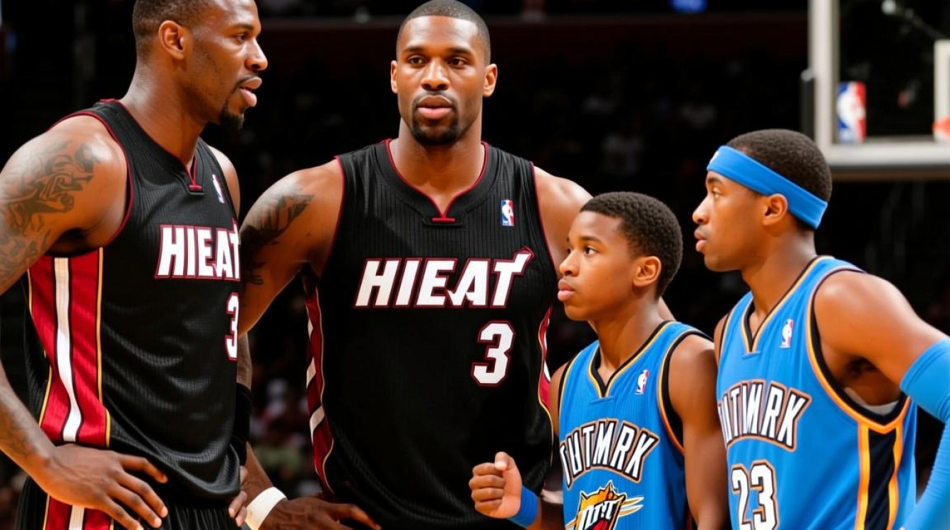 热火三巨头VS雷霆三少，巅峰对决究竟谁笑到最后？-图1