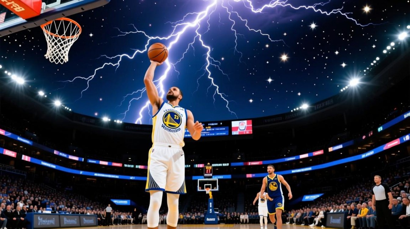 库里三分决赛历史第一？关键球够硬吗？-图2