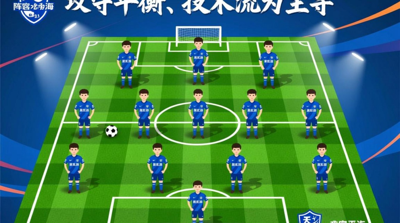 天津天海足球队阵容有哪些核心球员及战术特点？-图1