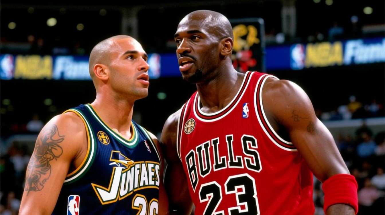 犹他爵士与公牛从未在总决赛相遇，为何被传是经典对决？-图1