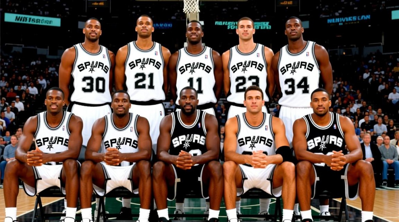 1997赛季马刺队阵容有哪些核心球员及战术特点？-图2