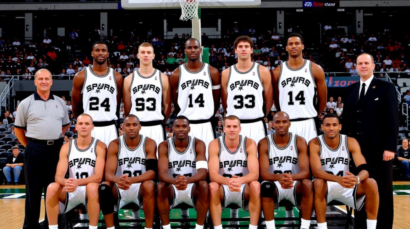 1997赛季马刺队阵容有哪些核心球员及战术特点？-图3