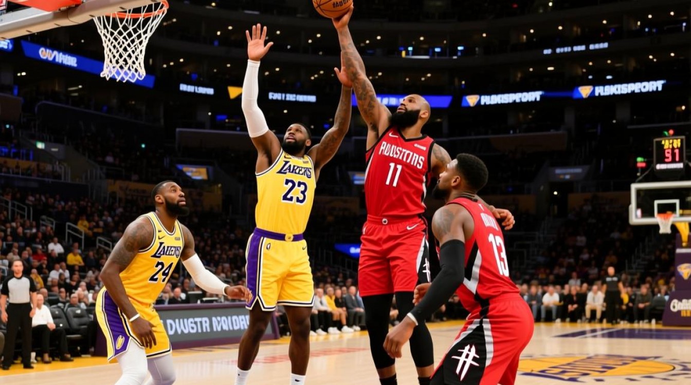 湖人vs火箭G1谁赢的？结果和关键球员表现如何？-图2