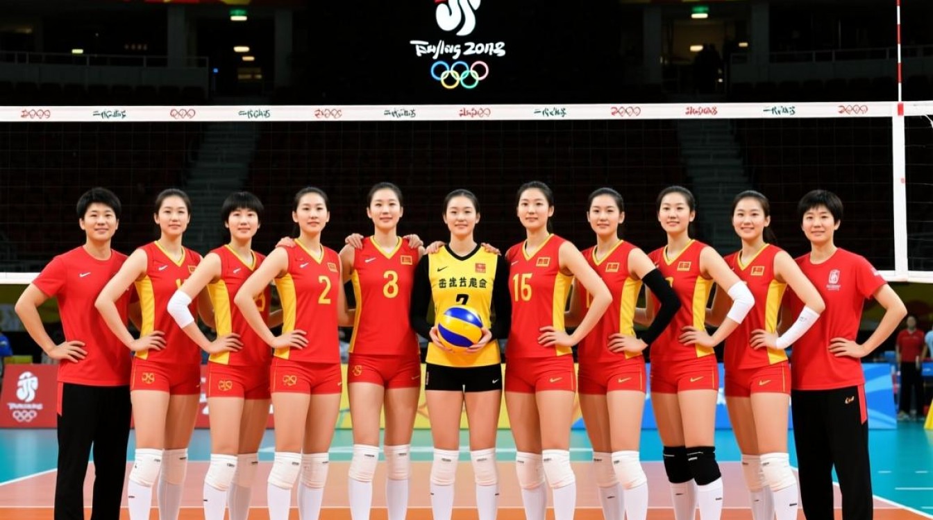 2008年女排冠军阵容有哪些主力球员？-图1