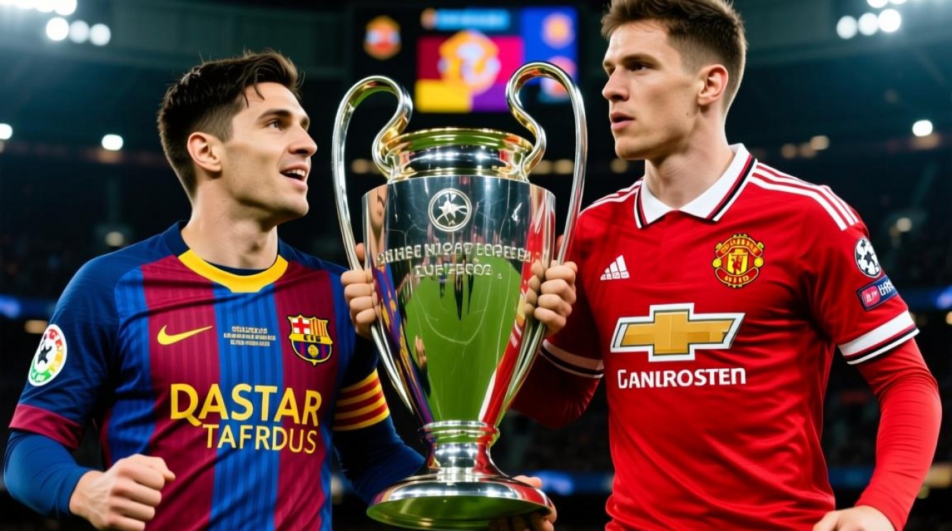 决赛巴萨vs曼联，谁将笑傲欧洲之巅？-图1