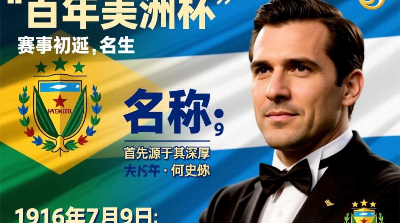 百年美洲杯名字由来，首届是1916年举办的吗？-图3