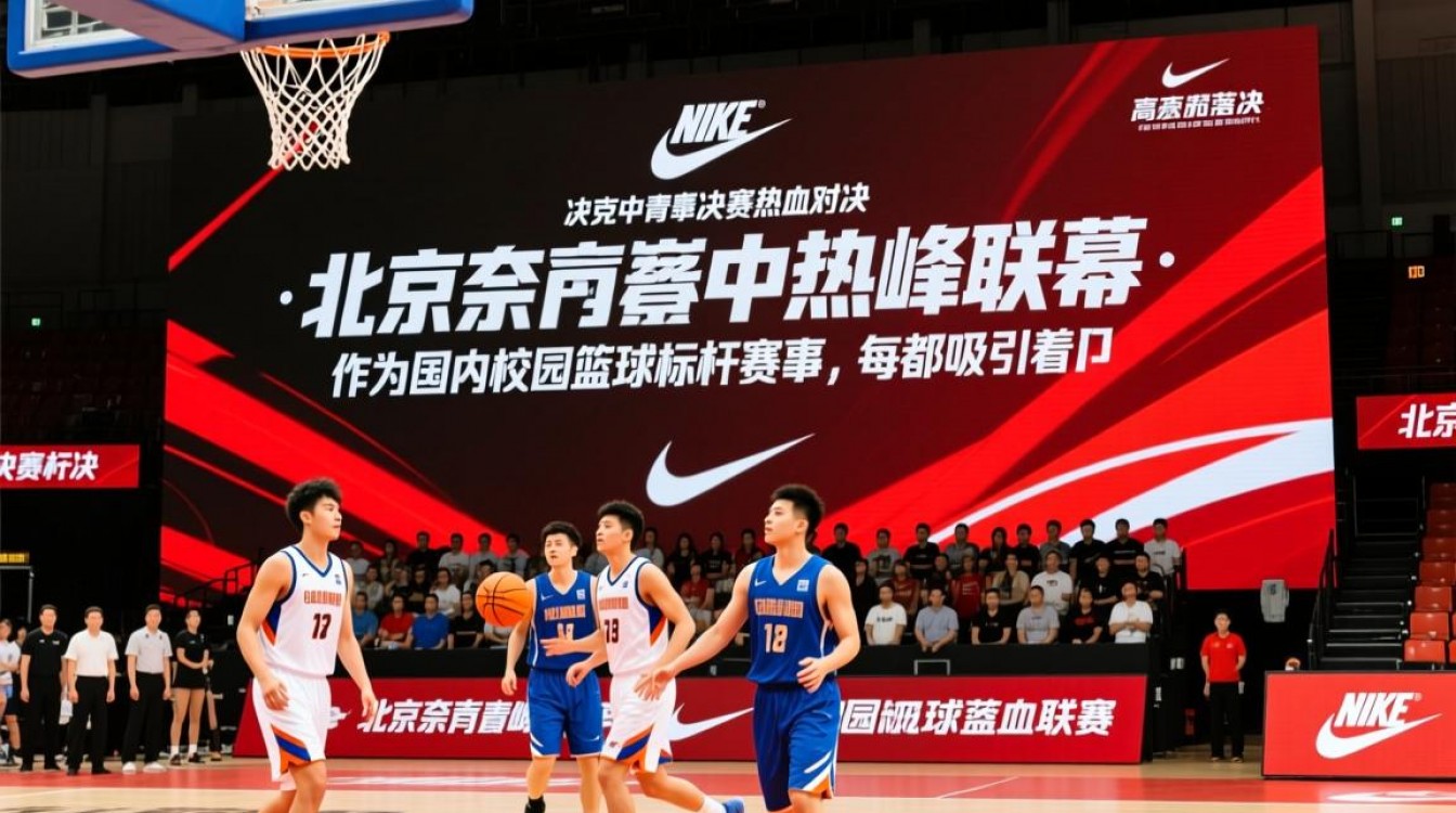 北京耐克高中篮球决赛，谁能捧起冠军奖杯？-图3