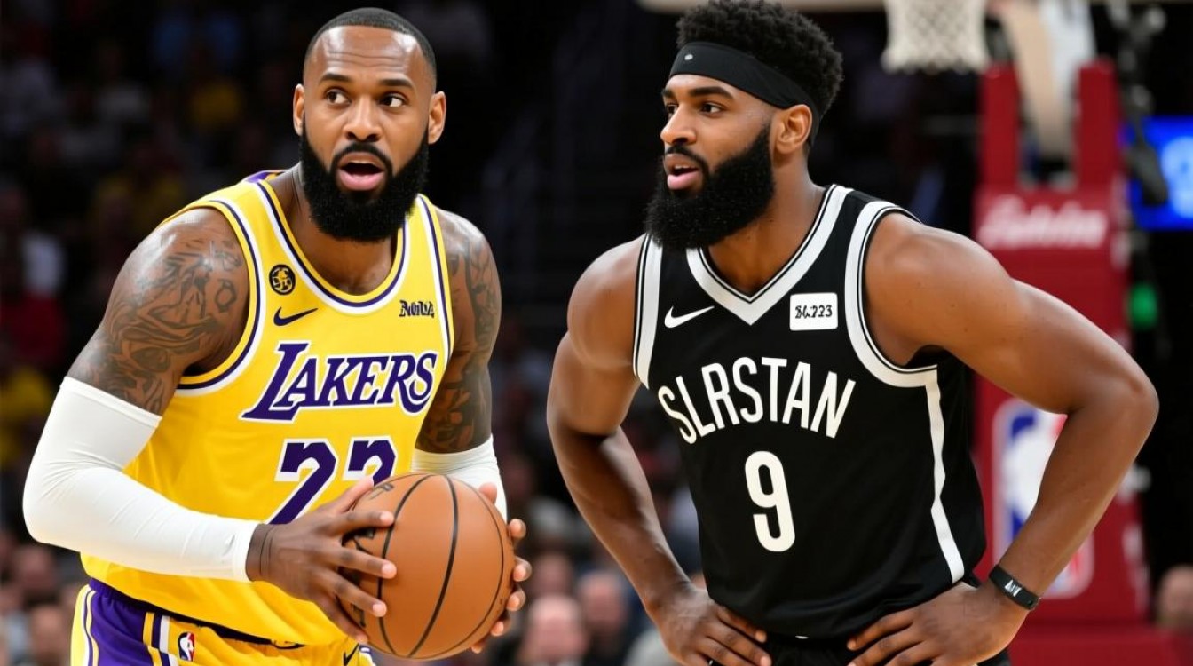 NBA中国赛湖人对篮网谁赢了？结果和关键球员表现如何？-图1