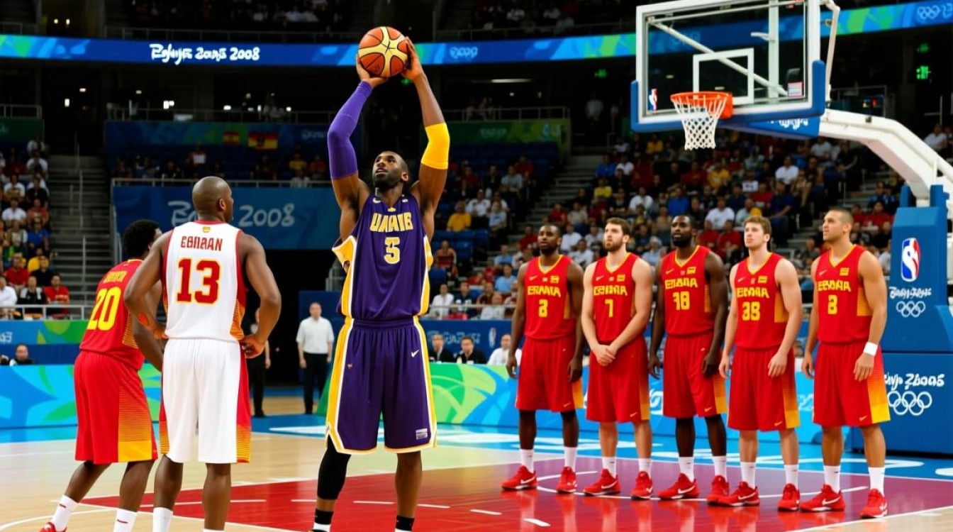 梦八队西班牙决赛，美国男篮如何险胜斗牛士军团？-图2