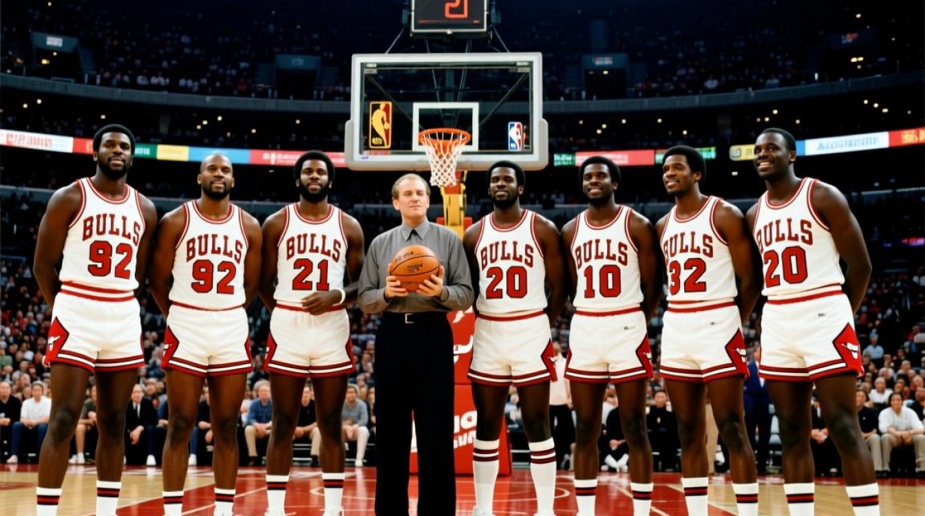 公牛6次总决赛阵容，乔丹皮蓬谁是绝对核心？-图3