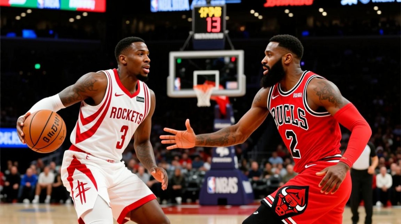 今天火箭队和公牛队比赛，到底谁赢了呢？-图1