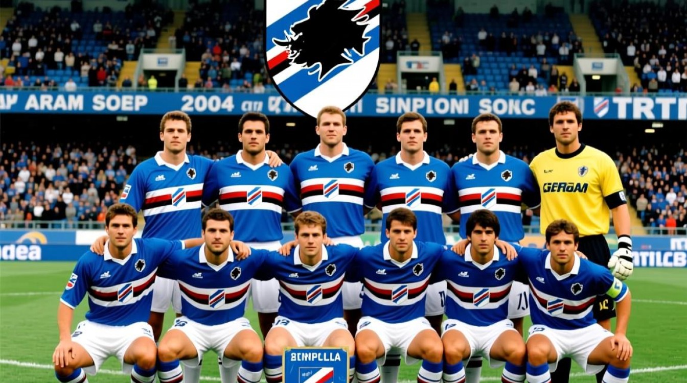 桑普多利亚2004阵容有哪些核心球员及战术打法？-图1