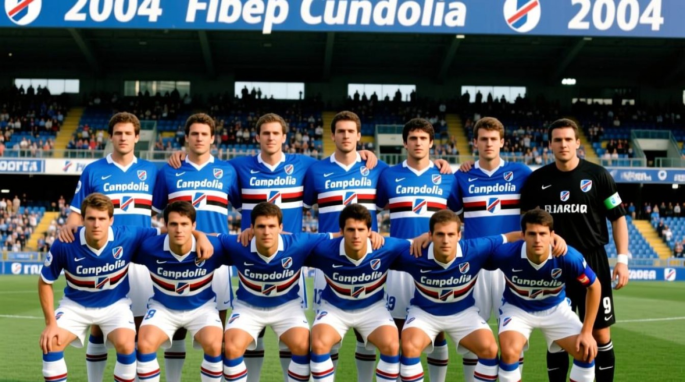 桑普多利亚2004阵容有哪些核心球员及战术打法？-图3