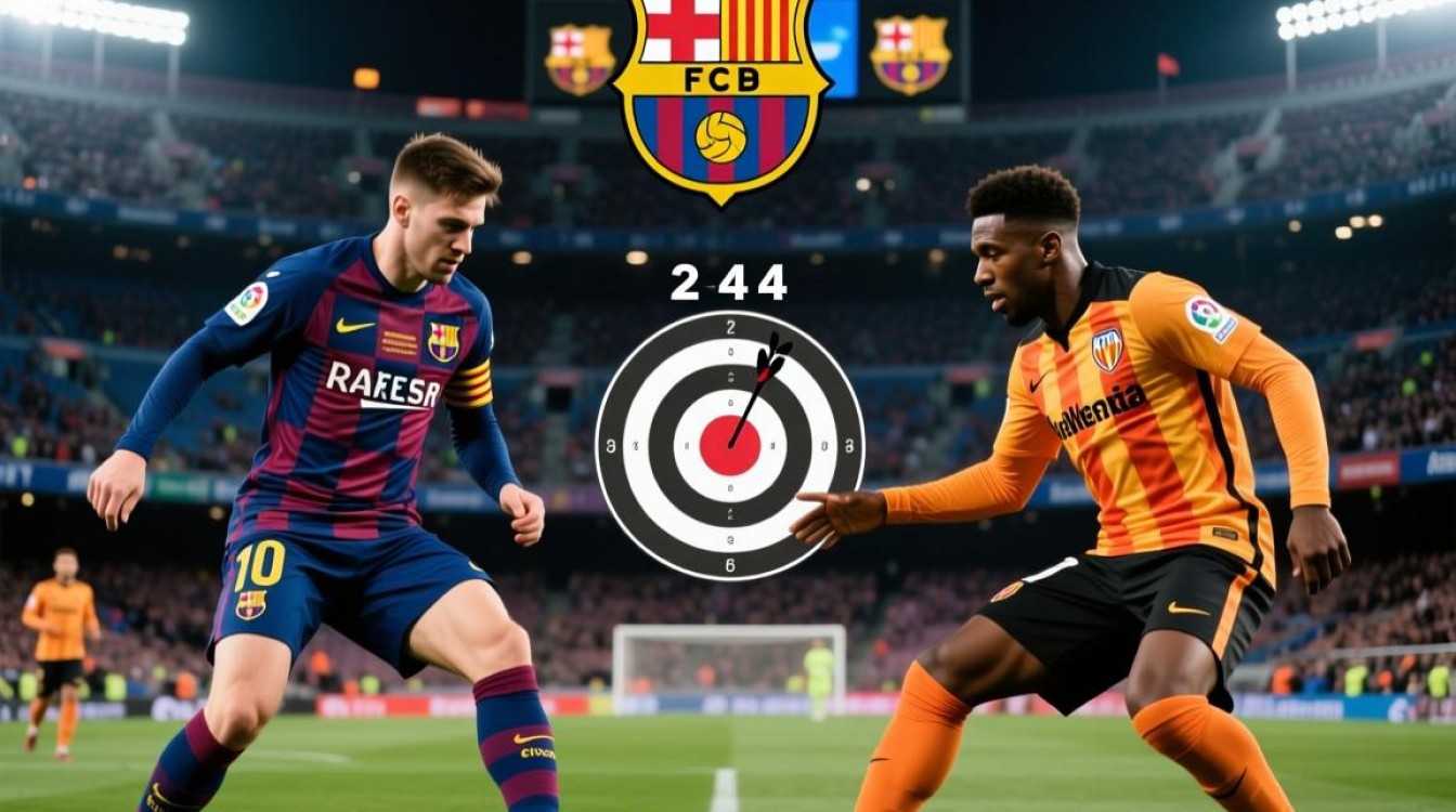 巴萨对阵瓦伦西亚阵容，谁将首发？关键球员缺席如何影响战局？-图1