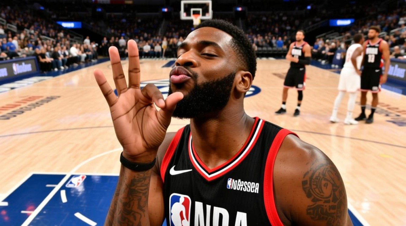NBA为何禁止飞吻手势？背后隐藏着什么规则玄机？-图1