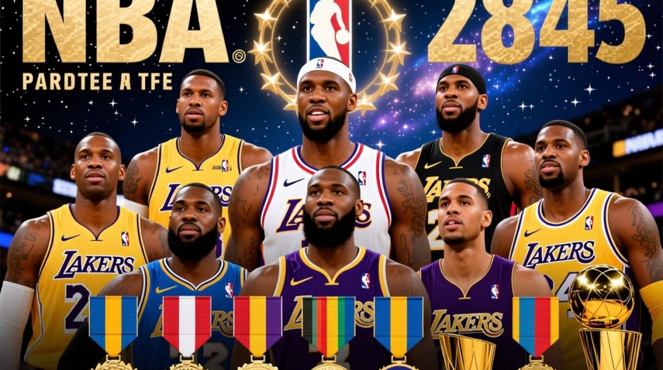 NBA历史最佳阵容次数排名，谁才是次数之王？-图3