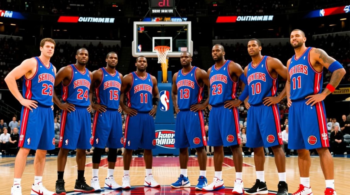 2004年总决赛阵容有哪些球星？湖人VS活塞谁更强？-图1