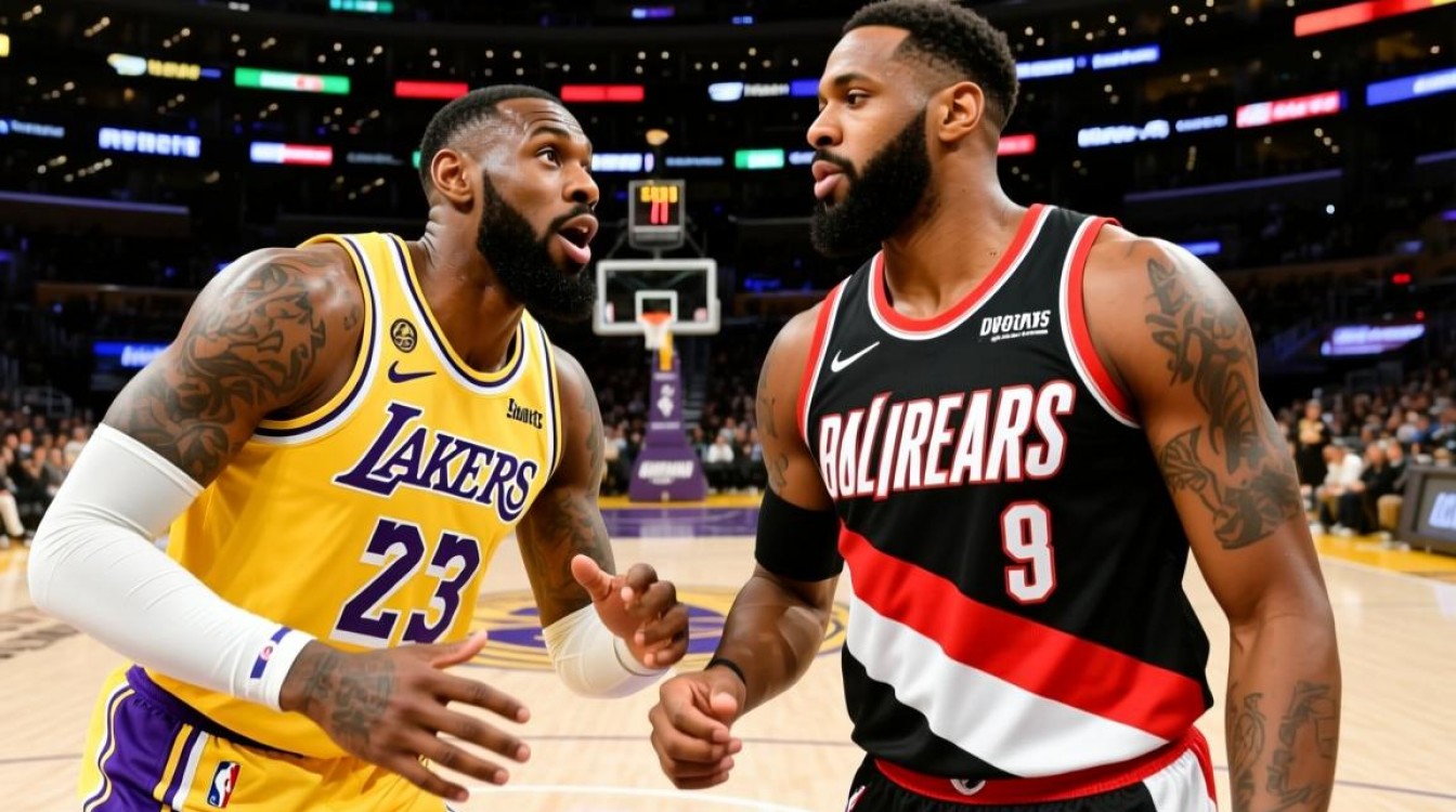 开拓者打湖人谁赢了？结果快看！-图1