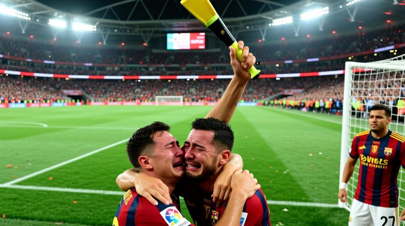 足球决赛颁奖仪式，冠军捧杯时最想说什么？-图1