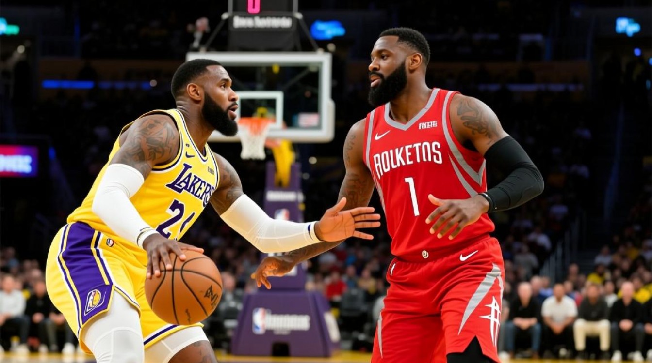 湖人今天对战火箭赢了吗？最新比赛结果出来了吗？-图1