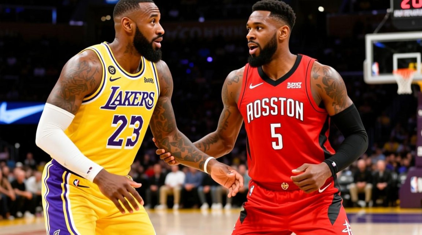 湖人今天对战火箭赢了吗？最新比赛结果出来了吗？-图2