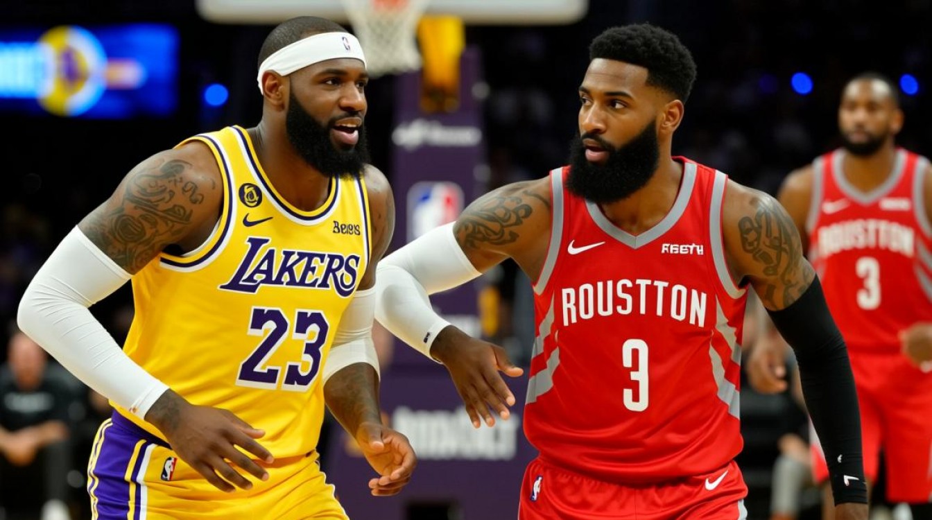 湖人今天对战火箭赢了吗？最新比赛结果出来了吗？-图3