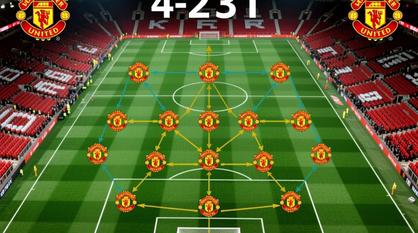 曼联433主力阵型谁会是中场铁三角？-图1